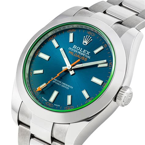 rolex milgauss 116400gv replica|rolex milgauss dark knight price.